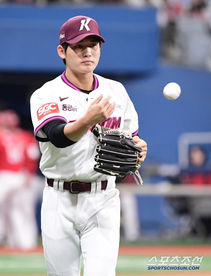 30일 고척스카이돔에서 열린 KBO리그 키움과 SSG의 경기. 키움 이강준. 고척=송정헌 기자songs@sportschosun.com/2025.03.30/