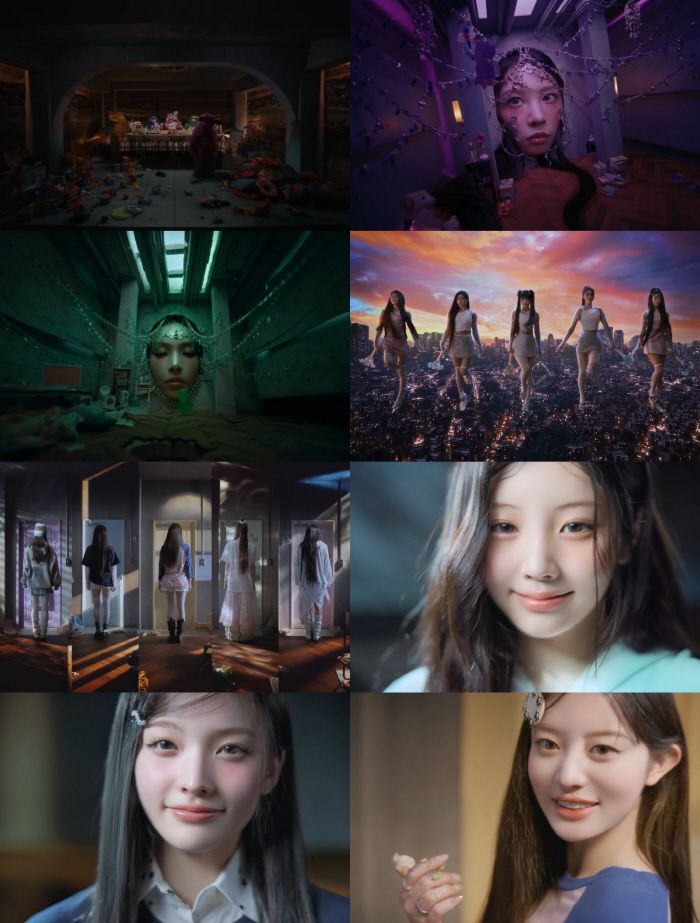 아일릿 'bomb' 브랜드 필름 (little monster MV) 캡처