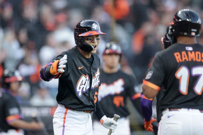 샌프란시스코 자이언츠의 가을야구를 이끌 이정후. AFP연합뉴스