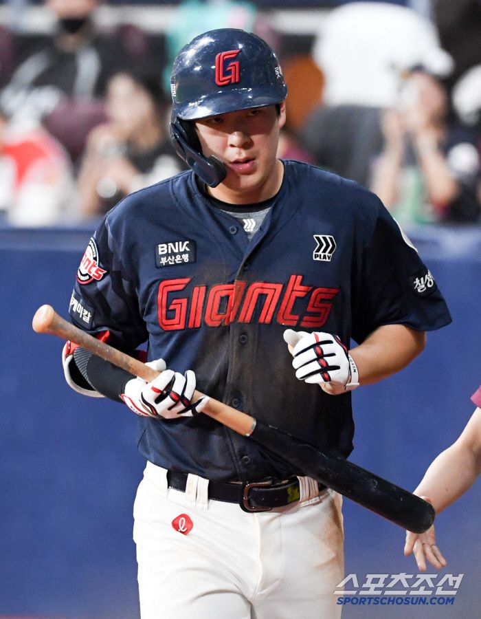 롯데 나승엽. 박재만 기자 pjm@sportschosun.com/2025.04.30/