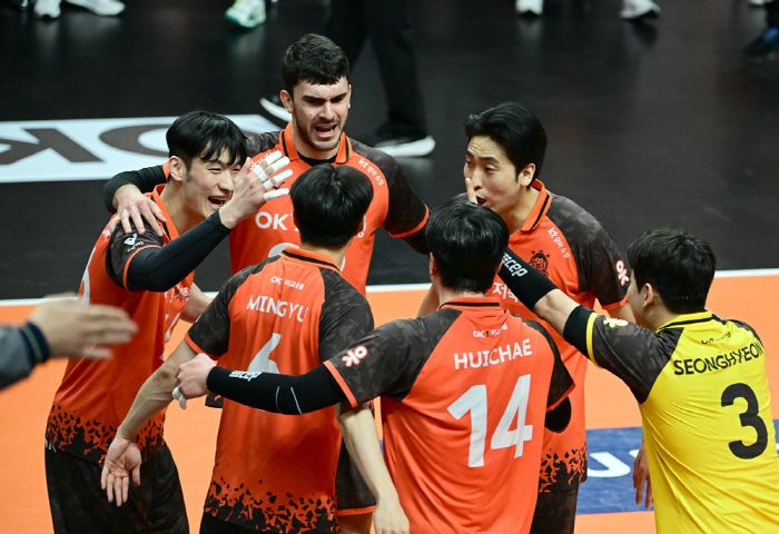 OK저축은행 선수들. 사진=KOVO