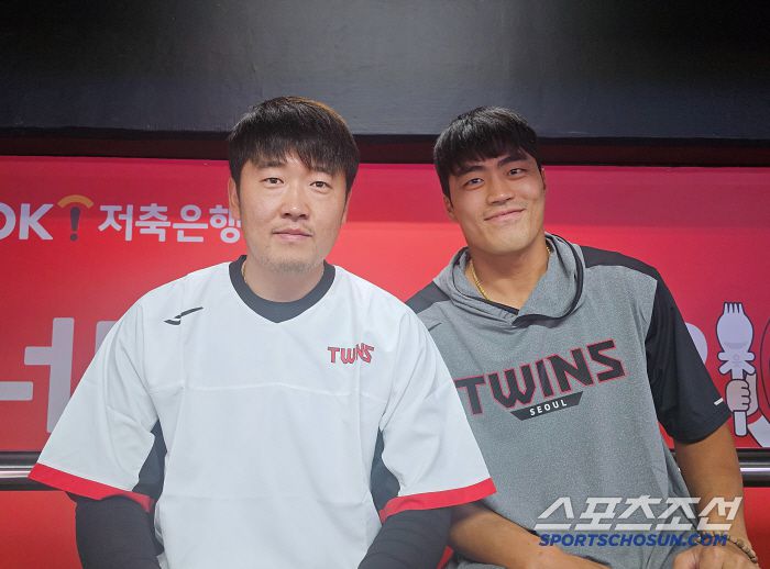 김준태(왼쪽) 천성호. 수원=이종서 기자