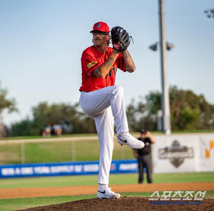 키움 히어로즈가 단기 대체 외국인 투수로 영입한 왼손 라클란 웰스. 사진제공=키움 히어로즈