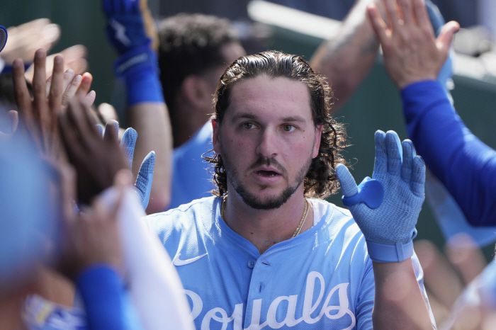 캔자스시티 1루수 비니 파스콴티노. AP연합뉴스