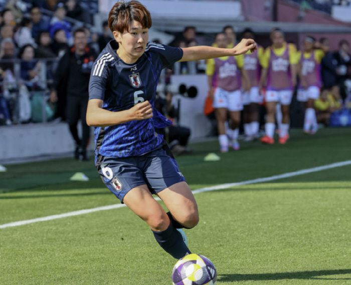 사진=일본 여자축구대표팀 SNS 캡처