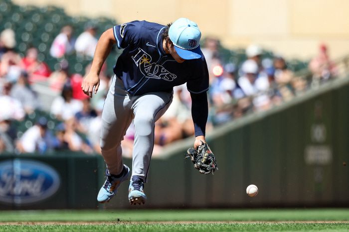 탬파베이 레이스 김하성이 11개월 만에 빅리그 복귀전을 치렀다. Imagn Images연합뉴스