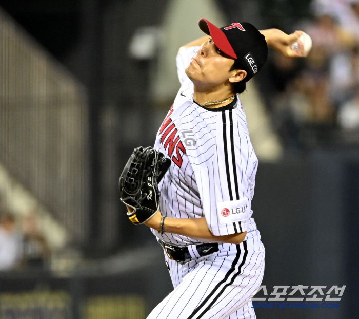 27일 잠실야구장에서 열린 한화와 LG의 경기,  LG 김진성이 역투하고 있다. 잠실=허상욱 기자wook@sportschosun.com/2025.05.27/