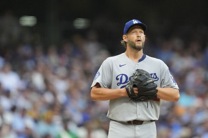 LA 다저스 클레이튼 커쇼. AP연합뉴스