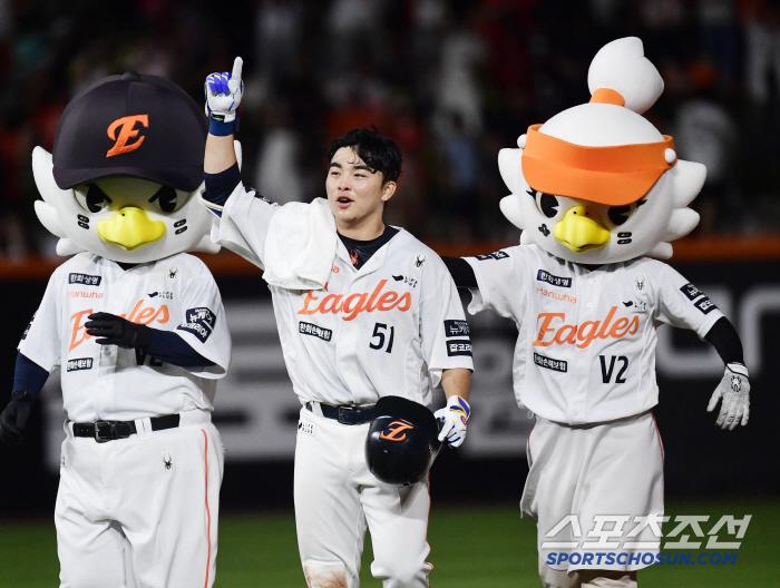 기분 좋은 끝내기 안타.