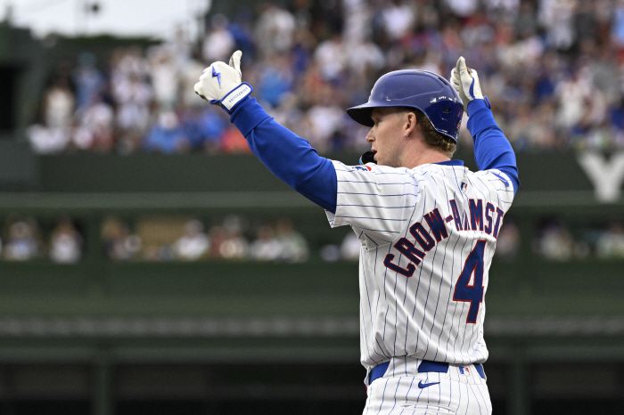 시카고 컵스 피트 크로우-암스트롱. Imagn Images연합뉴스