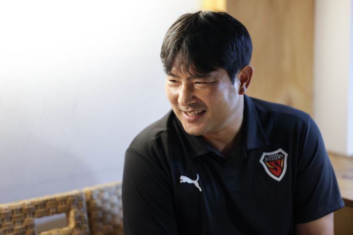 크레마스토리 성정점/ 2025 GROUND.N K리그 유스 챔피언십/ 포항 U-18 포철고 황지수 감독/ 인터뷰/ 사진 정재훈