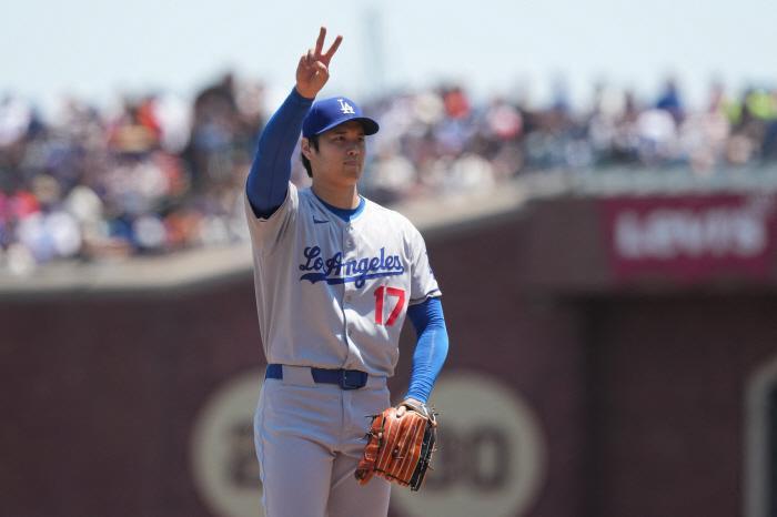 오타니 쇼헤이는 8월 중순이면 5이닝을 던질 수 있을 것으로 보인다. Imagn Images연합뉴스