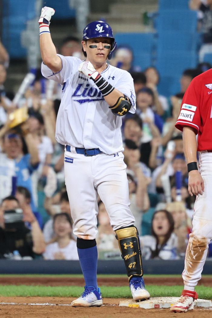 강민호. 사진=삼성 라이온즈