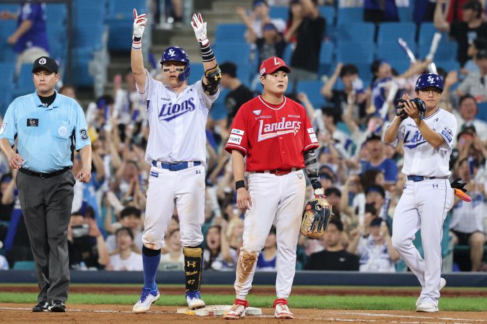 강민호. 사진=삼성 라이온즈