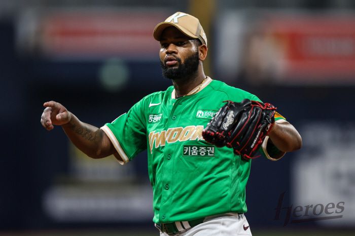 알칸타라. 사진제공=키움 히어로즈