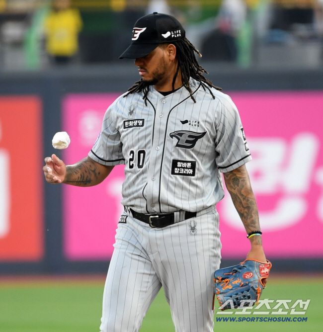 한화 시절 펠릭스 페냐. 스포츠조선DB