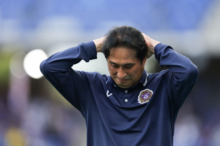 울산문수축구경기장/ K리그1/ 울산HDFC vs FC안양/ 안양 유병훈 감독/ 아쉬움/ 사진 김정수