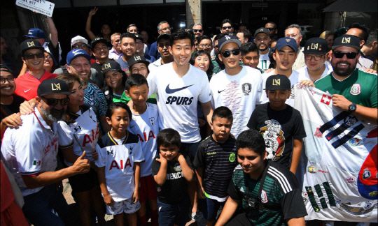 출처=토트넘 SNS