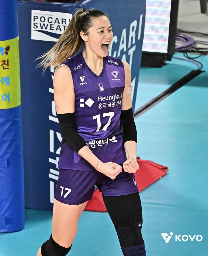 레베카. 사진=KOVO