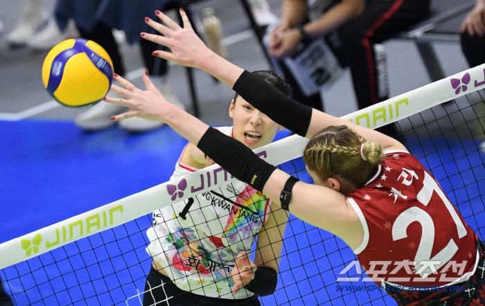 꿈의 무대 V리그에서 성장 중인 정관장 인쿠시.