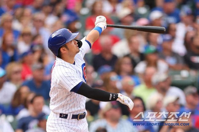 시카고 컵스 외야수 스즈키 세이야. 메이저리그 4년차인 지난해 30홈런-100타점을 넘어 커리어 하이를 찍었다. 그는 2022년 겨울 원 소속팀 히로시마 카프에 1400만달러가 넘는 포스팅비를 안기고 떠났다. AFP연합뉴스