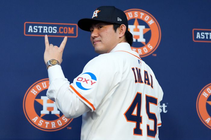 이마이는 휴스턴과 3년 보장 5400만달러, 인센티브 포함 최대 6300만달러에 계약했다. AP연합뉴스