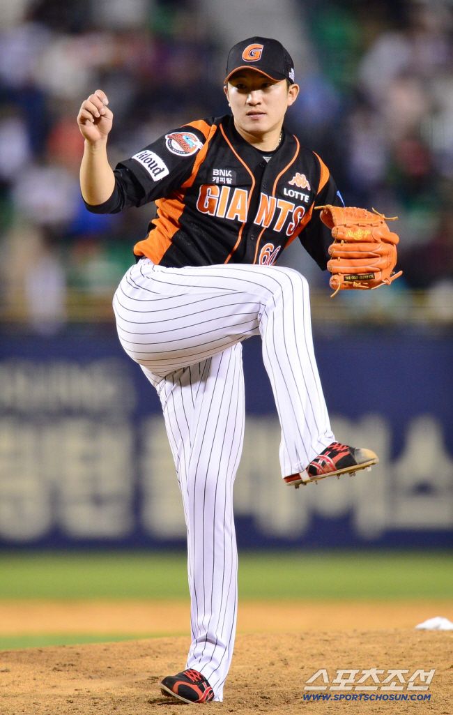 롯데 시절 장시환. 스포츠조선DB