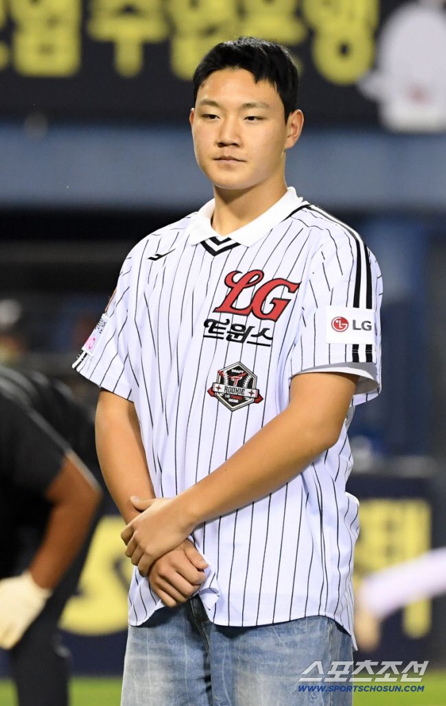 루키데이 LG 양우진. 스포츠조선DB