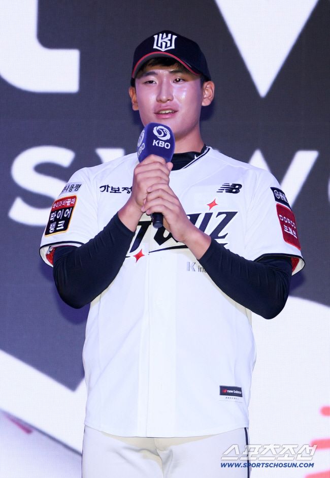 신인 드래프트 당시 바짝 긴장한 박지훈. 스포츠조선DB
