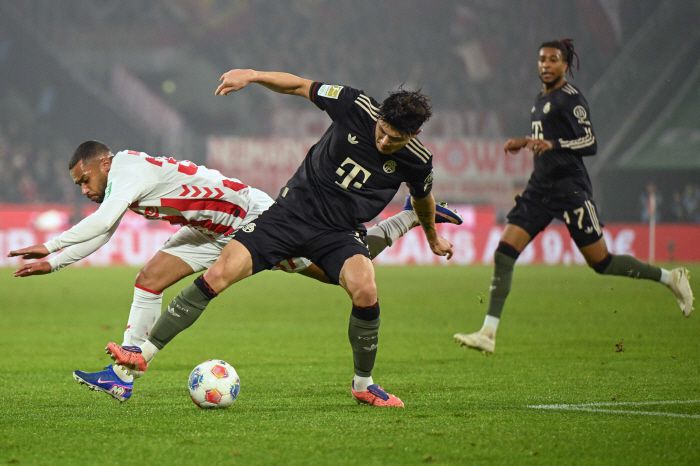 ◇김민재는 후반 10분 상대 결정적 찬스를 막아내면서 팀을 위기에서 구해냈다. AFP연합뉴스