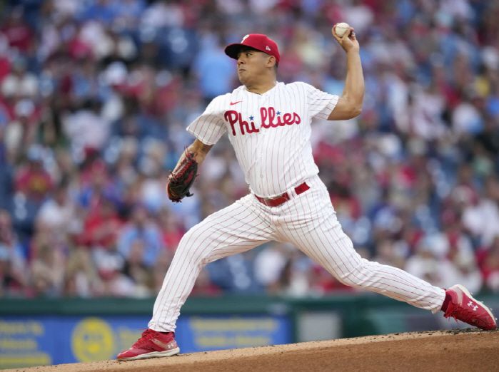 ◇빅리그 데뷔 후 필라델피아에서 줄곧 활약한 수아레스는 현재 최고 수준의 좌완 선발로 꼽힌다. AP연합뉴스