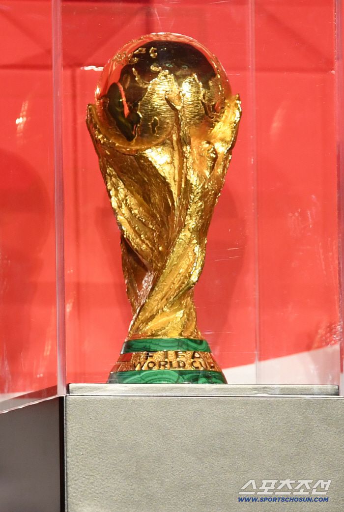 FIFA 월드컵 트로피 투어 미디어 간담회가 16일 서울 용산구 한강로동 CGV용산아이파크몰에서 열렸다. 용산=박재만 기자 pjm@sportschosun.com/2026.01.16/