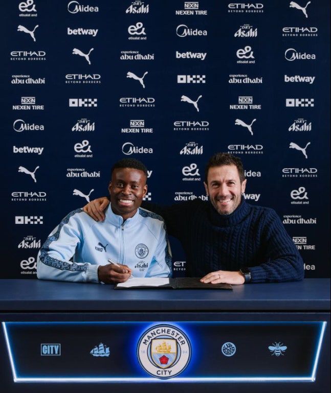 사진캡처=맨시티 SNS