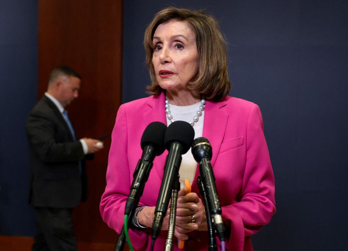 미국 하원의장을 지낸 낸시 펠로시 민주당 하원의원. 로이터연합뉴스