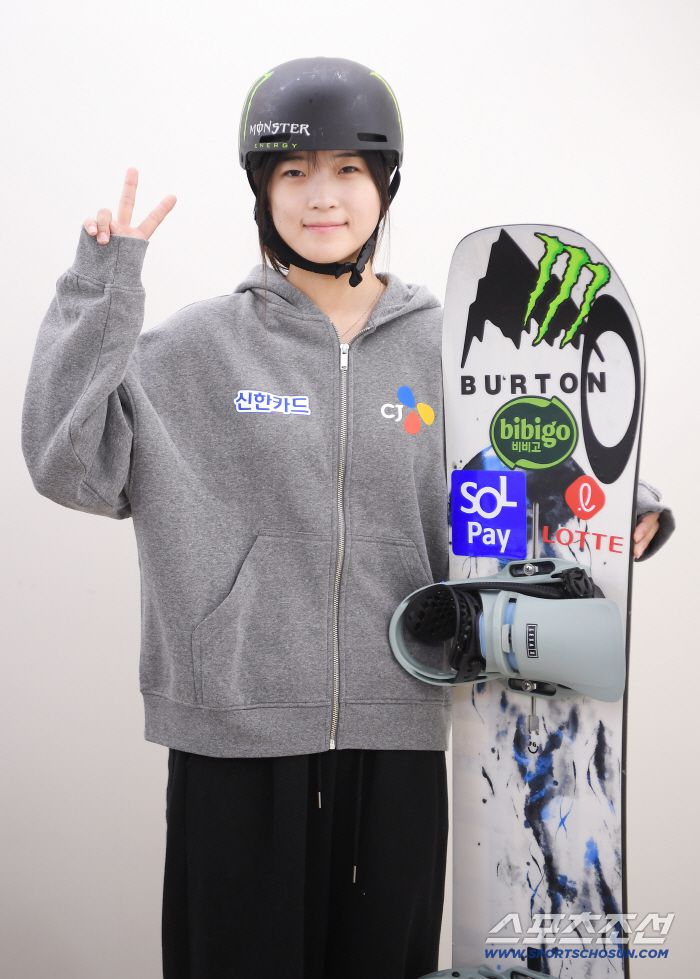 2026 밀라노-코르티나 동계올림픽을 앞둔 스노우보드 국가대표 최가온. 정재근 기자 cjg@sportschosun.com/2026.1.6/