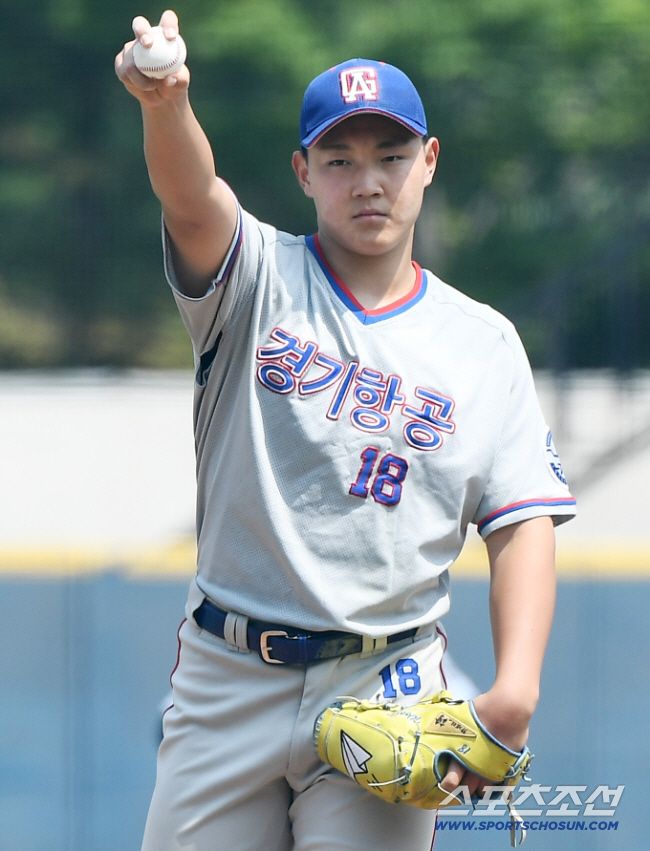 경기항공고 시절 양우진. 스포츠조선DB