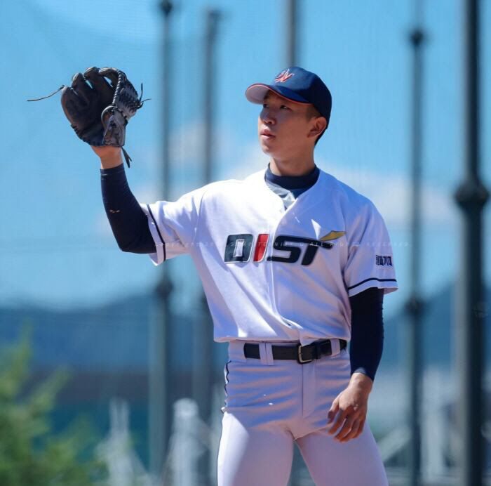 대학시절 고준혁. 사진제공=동원과기대 야구부