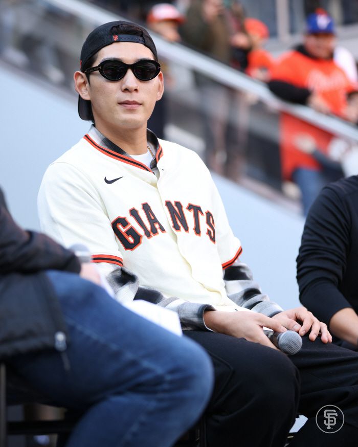 자이언츠 팬페스티벌에 참석한 이정후. 사진=샌프란시스코 자이언츠