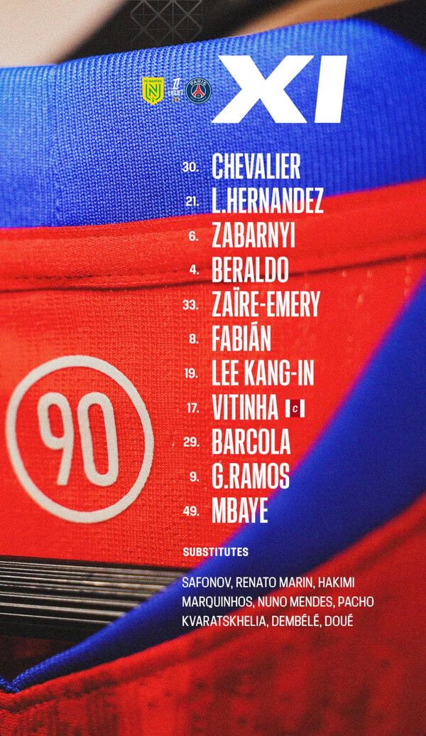 사진=PSG 공식 SNS