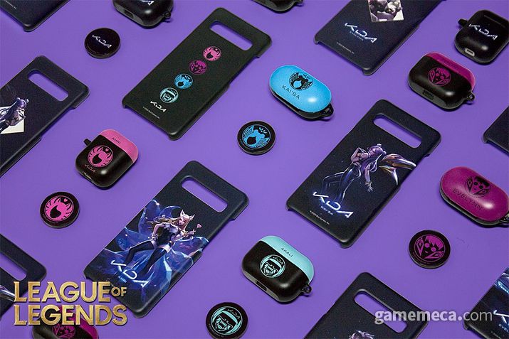 ▲ K/DA 관련 굿즈 (사진제공: 라이엇게임즈)