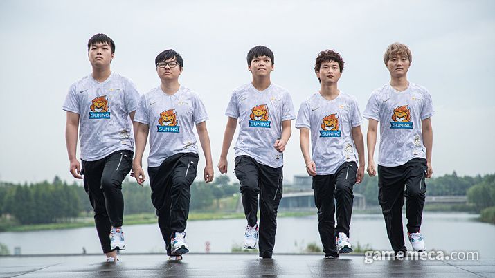 ▲ 쑤닝은 운영에 문제점을 드러내고 말았다 (사진출처: 롤 e스포츠 공식 홈페이지)