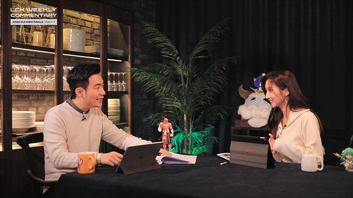 ▲ LCK 위클리 코멘터리 스틸 컷 (사진제공: 라이엇게임즈)