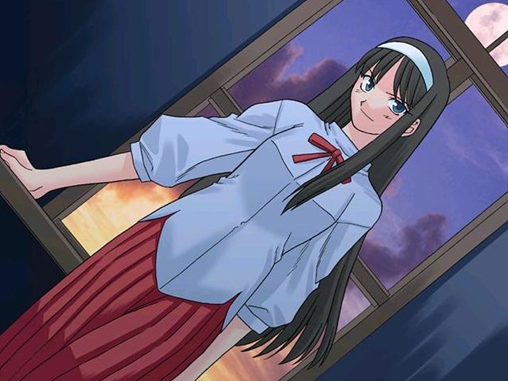 ▲ 어릴 때 주인공을 살리기 위해 자기 생명력을 전이했고, 그 결과 요괴의 성질이 강하게 발현되기 시작한 토오노 아키하 (사진출처: 타입문 팬덤 위키)