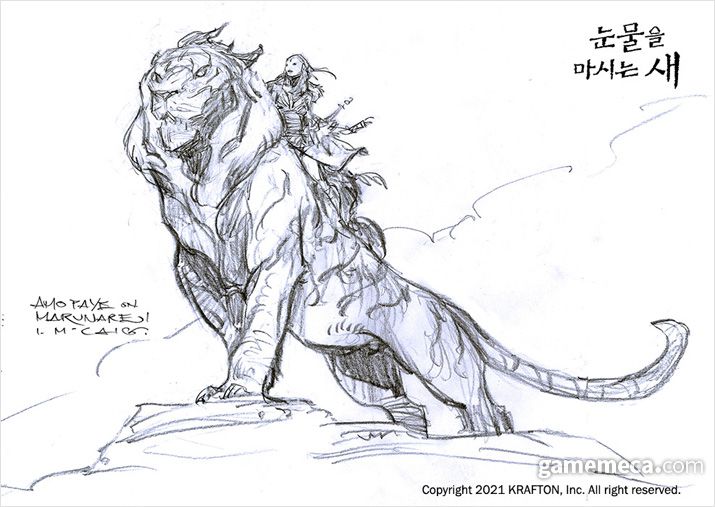 ▲ 눈물을 마시는 새 대표 이미지 (사진제공: 크래프튼)