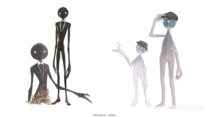 ▲ 검은 건반을 닮은 디모 1의 디모와 하얀 건반을 닮은 디모 2의 디모 (사진출처: 디모 공식 트위터)