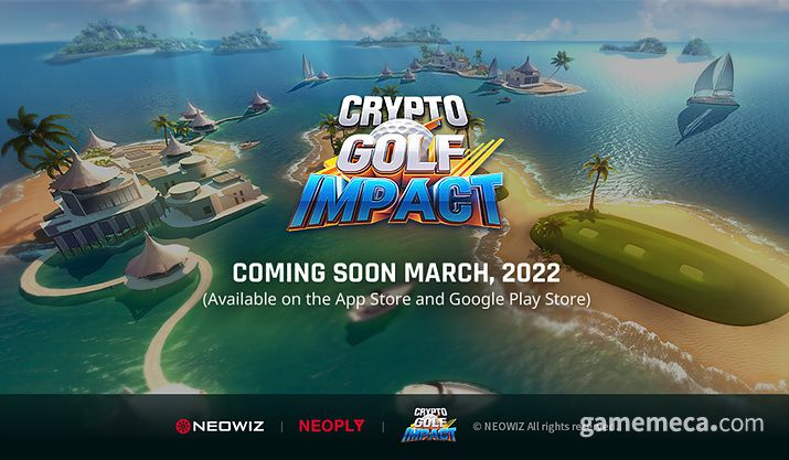 ▲ 네오위즈의 첫 P2E게임 '크립토 골프 임팩트' (사진제공: 네오위즈)