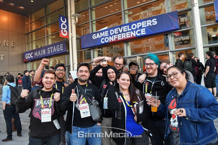 ▲ 코로나19 전 오프라인으로 열렸던 GDC 2019 현장 (사진: 게임메카 촬영)