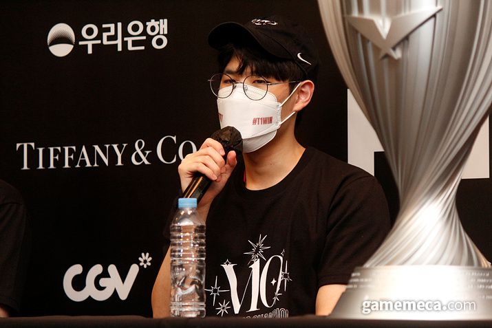 ▲ 몸상태가 매우 안좋았다는 '오너' 최현준 (사진: 게임메카 촬영)