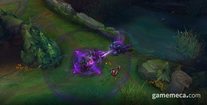 ▲ E 스킬 '여제의 소용돌이' 스크린샷 (사진출처: 게임 공식 홈페이지)