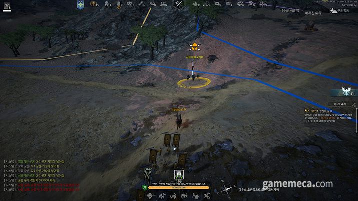 ▲ 월드맵으로 나가면 PvE 콘텐츠도 접할 수 있다 (사진: 게임메카 촬영)